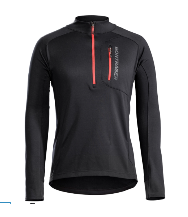 Maillot Bontrager Evoke Thermal Long Sleeve Small Noir