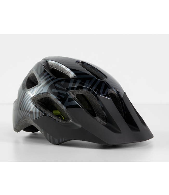 Casque Bontrager Tyro Black/Radioactive Yellow