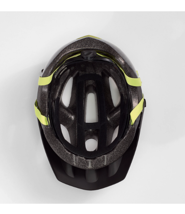 Casque Bontrager Tyro Black/Radioactive Yellow