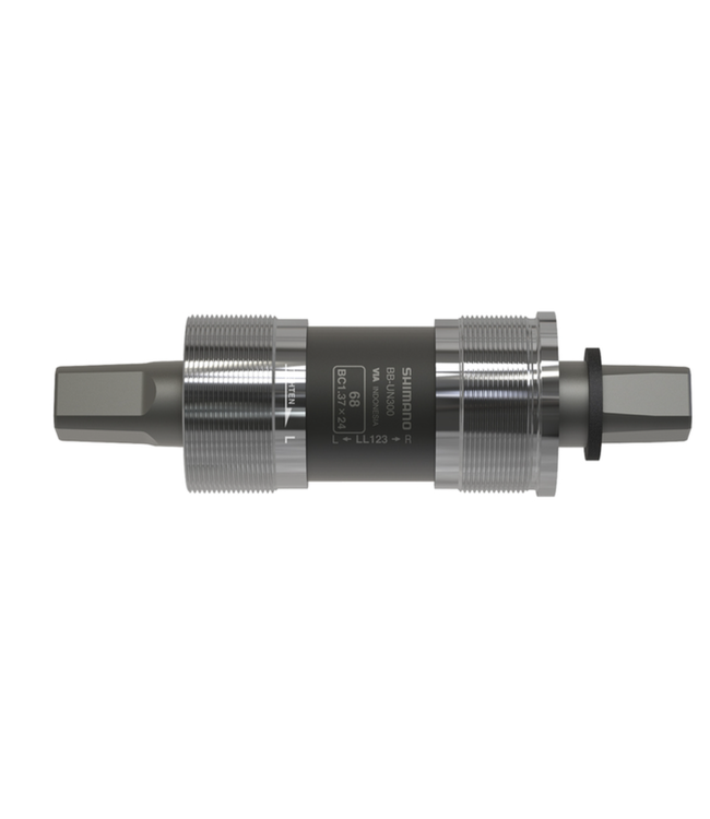 Jeu de Pedalier Square Tapered Shimano BB-UN300 XL118 / Anglais / 73mm x 118mm