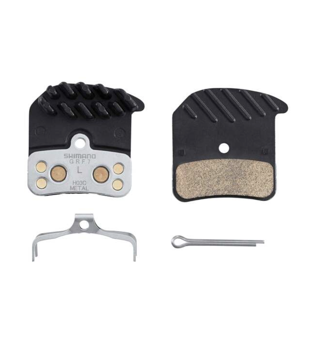 Plaquettes de Freins Shimano H03C Avec Aileron,Ressort et Goupilles