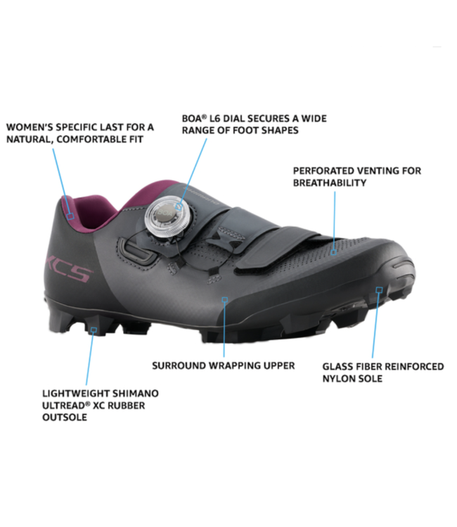 Chaussures Shimano Off Road SH-XC502 Femme Gris