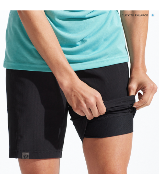 Short Pearl Izumi Femme Canyon With Liner Noir
