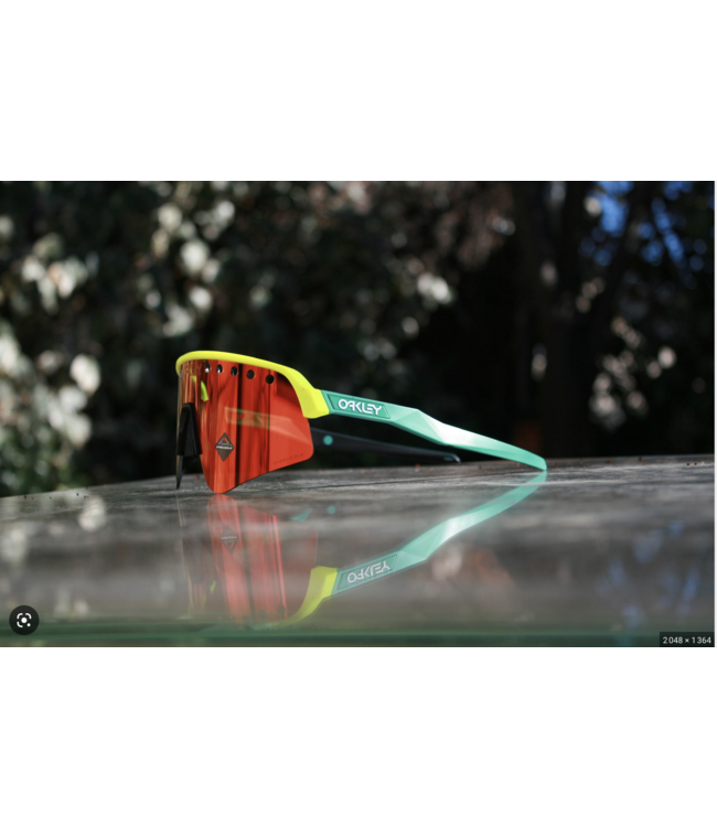Lunette Oakley Sutro Lite Sweep Tennis Ball Yellow/ Prizm Ruby