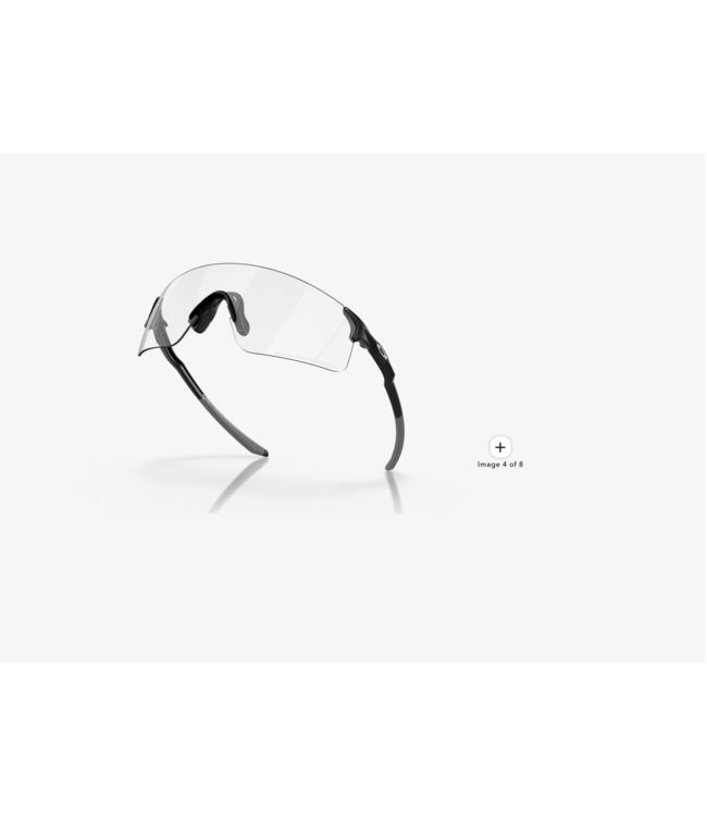 Lunette Oakley EVZero Blades Matte Black Clear 50% Irid Photo