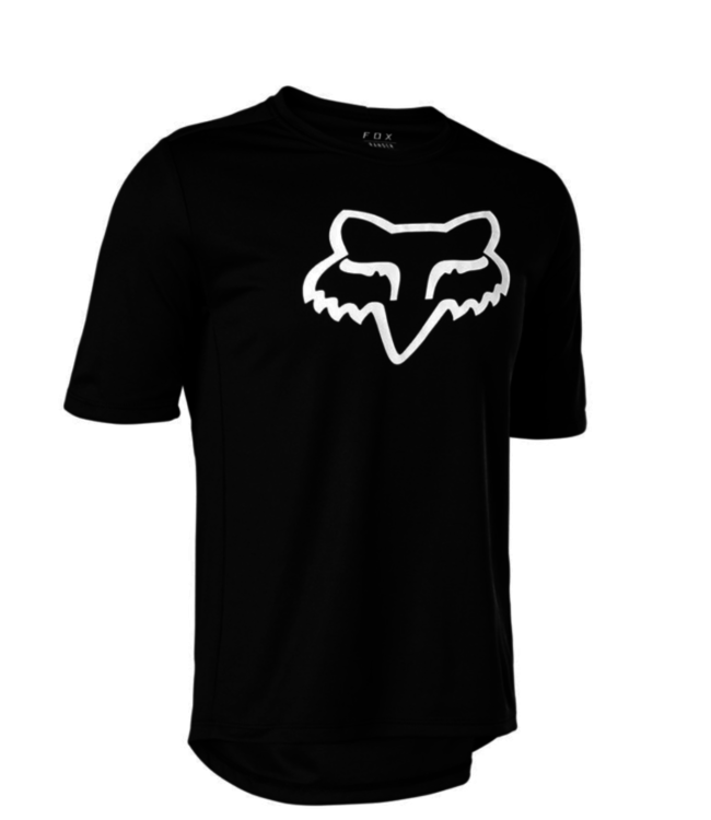 Maillot Fox Ranger Manches Courtes Junior Noir