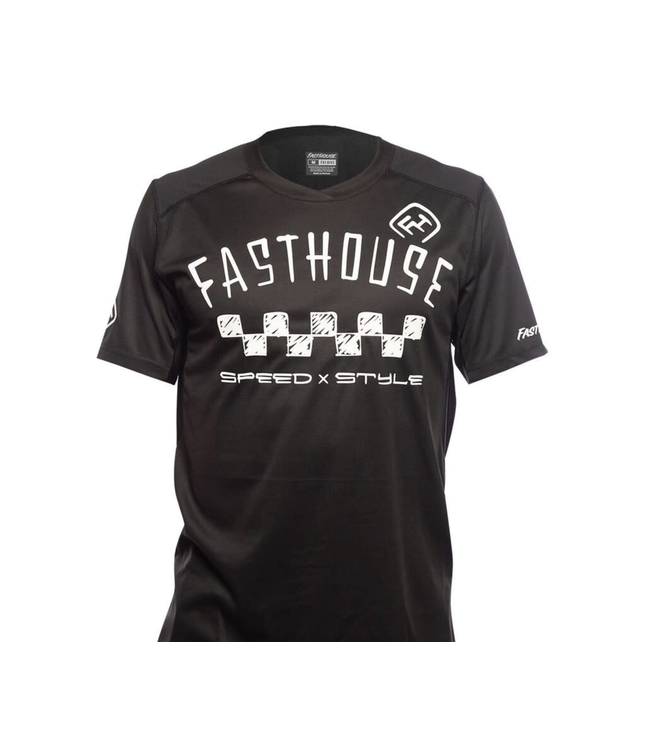Maillot Fasthouse Alloy Nelson Stripe Noir