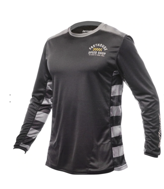 Maillot Fasthouse s Classic Outlander Manches Longues Noir