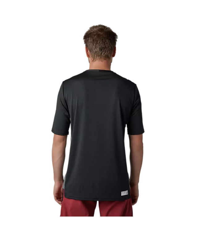 Maillot Fox Defend Manches Courtes Noir