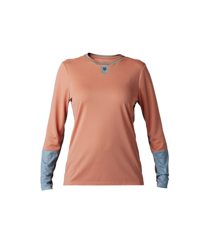 Maillot Fox Defend Manches Longues Salmon