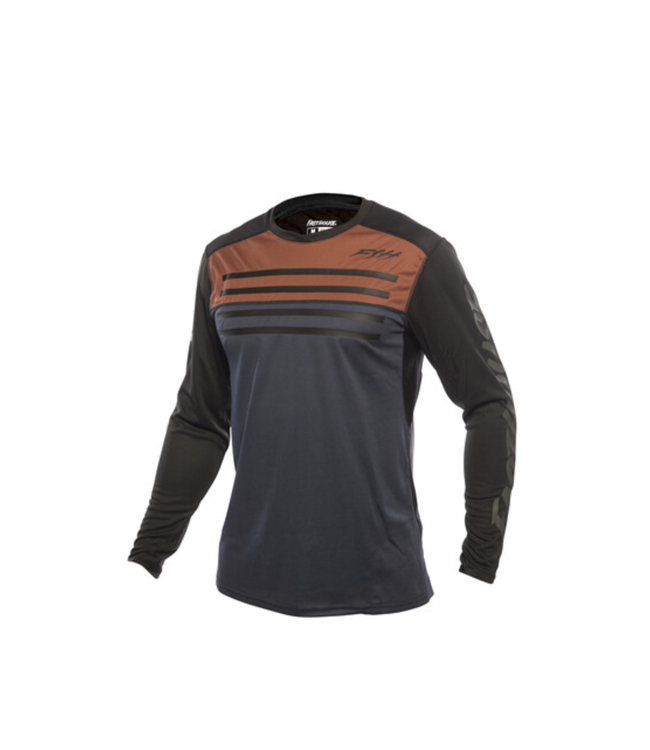 Maillot Fasthouse Sidewinder Alloy Manches Longues Rust/Midnight Navy