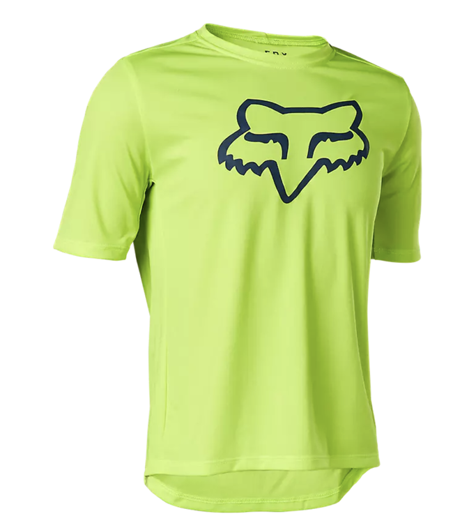 Maillot Fox Ranger Manches Courtes Junior Flo Yellow