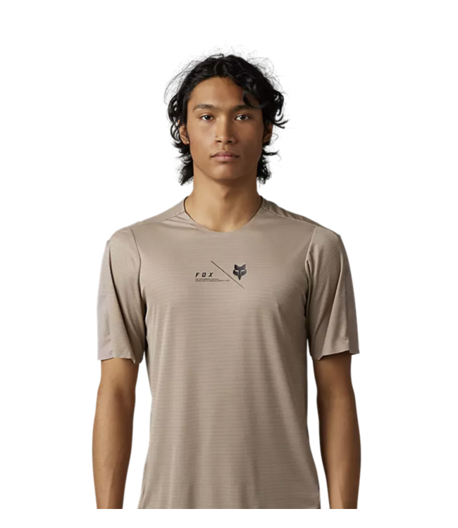 Maillot Fox Flexair Pro Manches Courtes Mocha