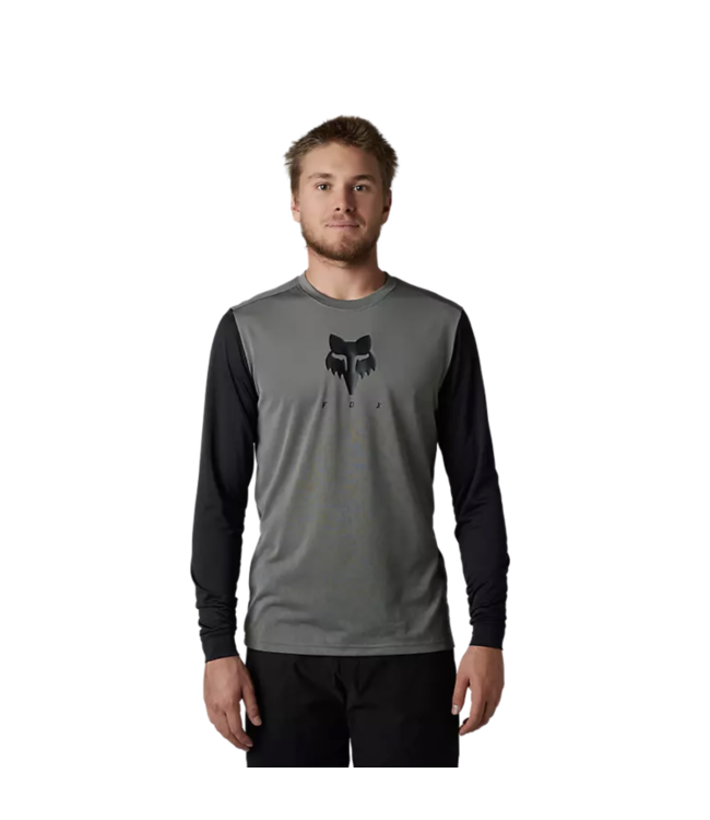 Maillot Fox Ranger Tru Dri Manches Longues Pewter
