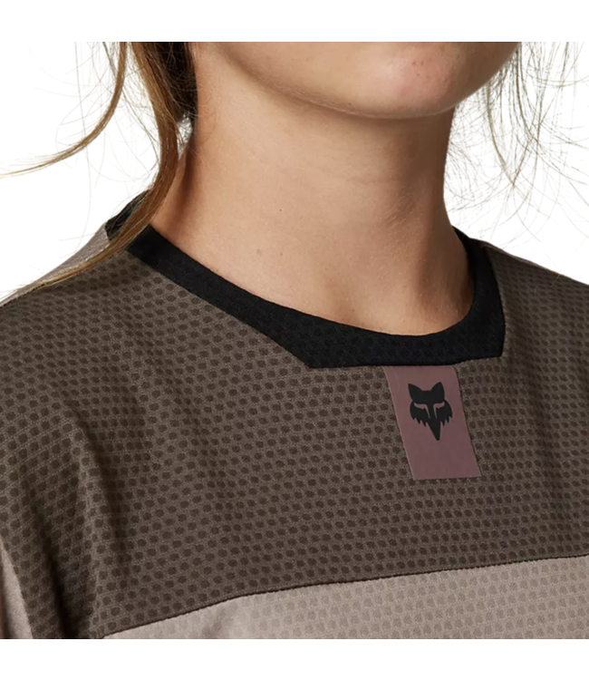 Maillot Fox Defend Manches Longues Mocha