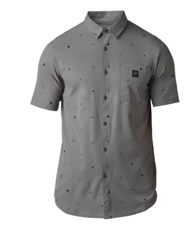 Chemise Fox Ranger Woven Manches Courtes Pewter