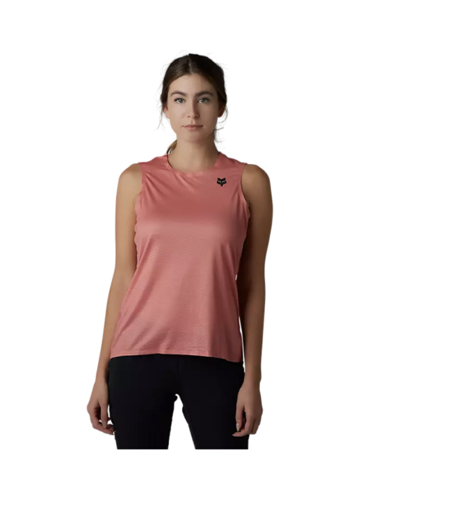 Maillot Fox Flexair Sans Manche Ascent Femme Salmon