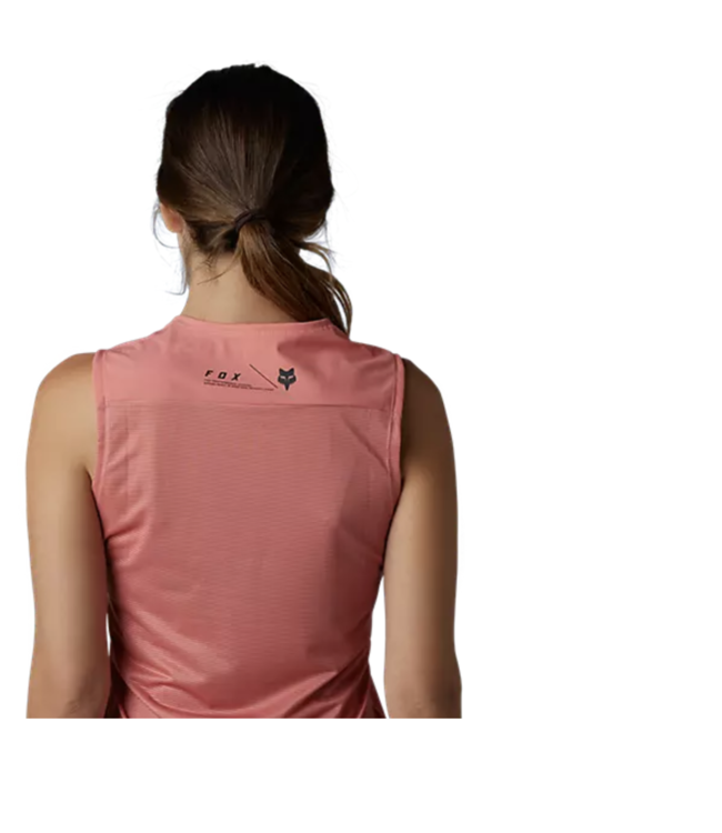 Maillot Fox Flexair Sans Manche Ascent Femme Salmon