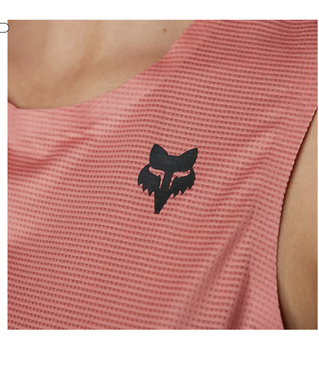 Maillot Fox Flexair Sans Manche Ascent Femme Salmon