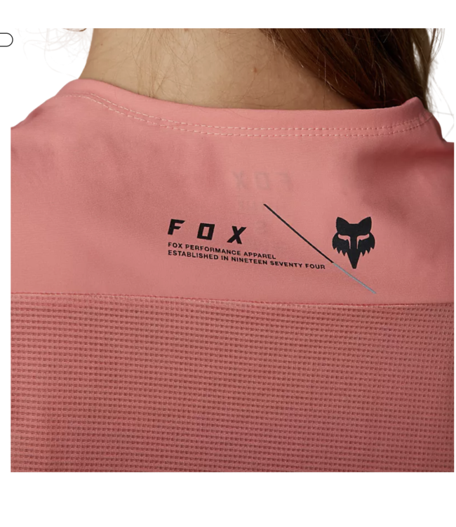 Maillot Fox Flexair Sans Manche Ascent Femme Salmon