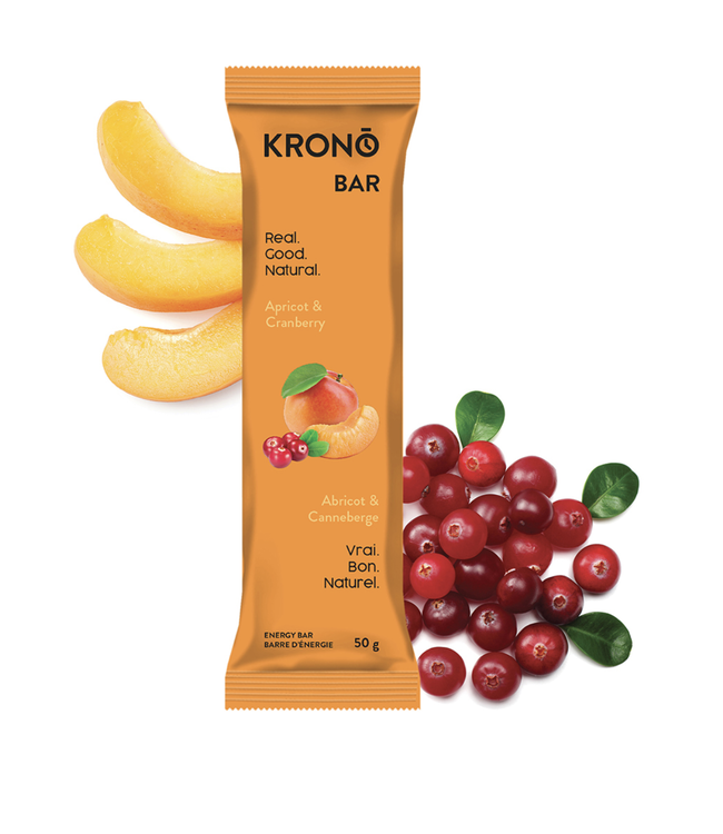 KRONO Barre Energie Abricot Canneberge