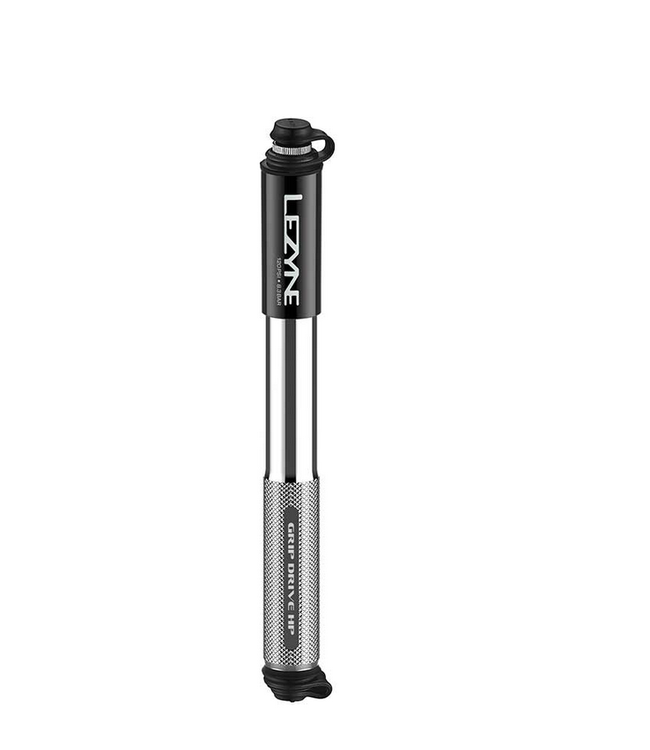 Pompe Lezyne, Grip Drive HPABS Flip Chuck, 90 PSI, Argent, 231mm