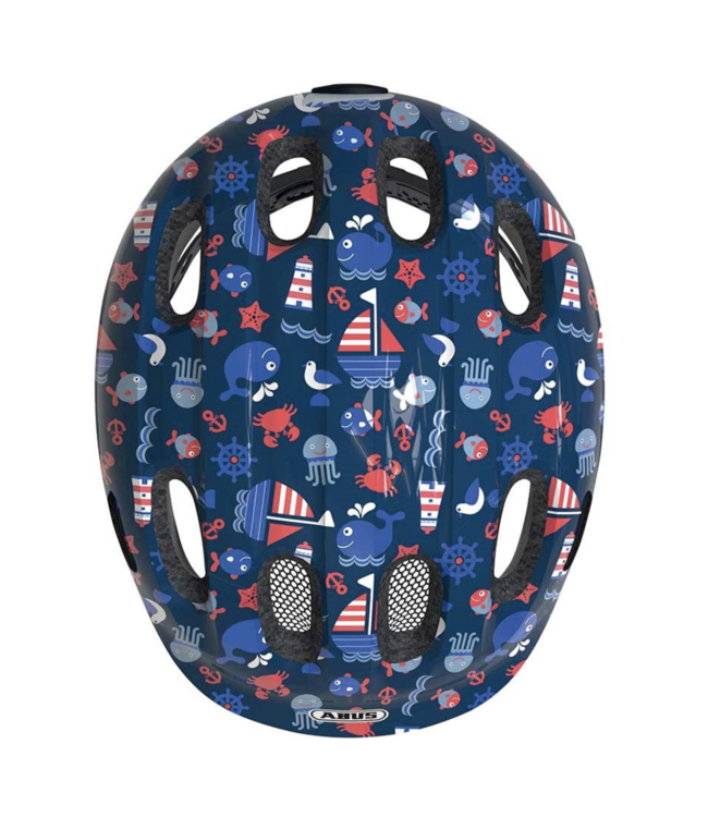 Casque Abus Smiley 2.1 Bleu Marin M 50 - 55cm