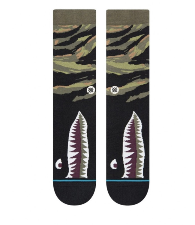 Chaussettes Stance Warbird Crew Burgundy