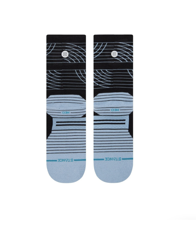 Chaussettes Stance 4x400 Crew Femme noir