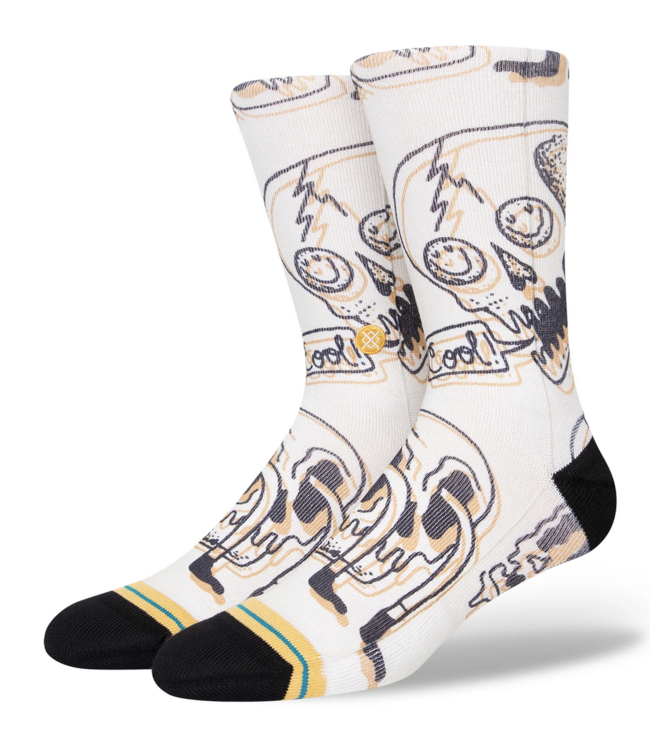 Chaussettes Stance Talkin Heads Crew Sock