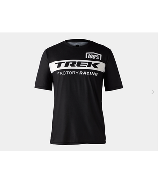 TREK Tee-Shirt 100% Trek Factory Racing Noir