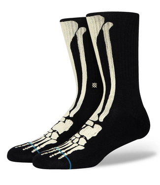 stance Chaussettes Stance Bonez Crew Noir