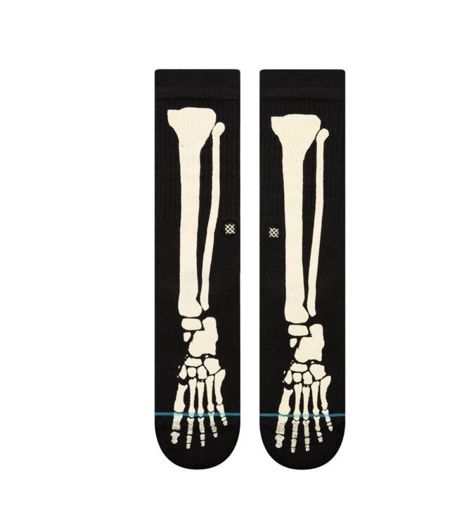 Chaussettes Stance Bonez Crew Noir