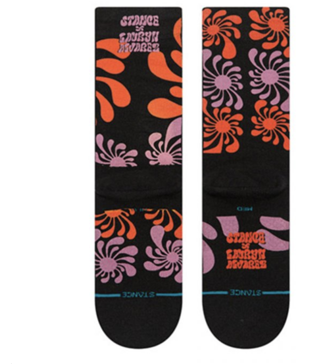 Chaussettes Stance Lauryn Alvarez x Stance Crew Femme Noir