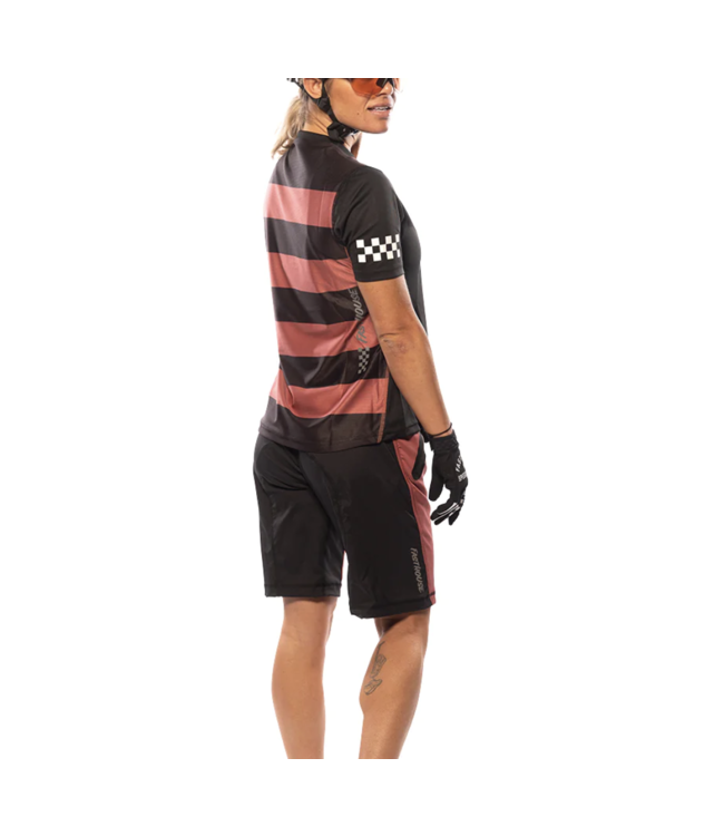 Maillot Fasthouse Ronin Alloy Manches Courtes Femme Noir