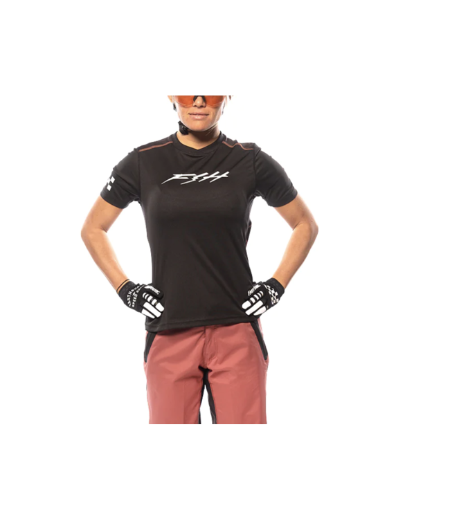 Maillot Fasthouse Ronin Alloy Manches Courtes Femme Noir