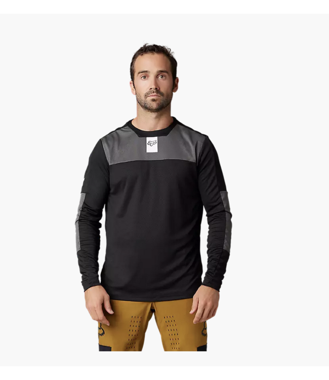 Maillot Fox Defend Manches Longues Noir