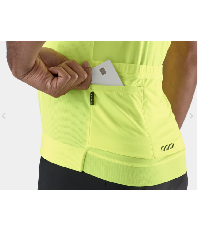 Maillot de cyclisme Trek Circuit Jaune radioactif X-Large