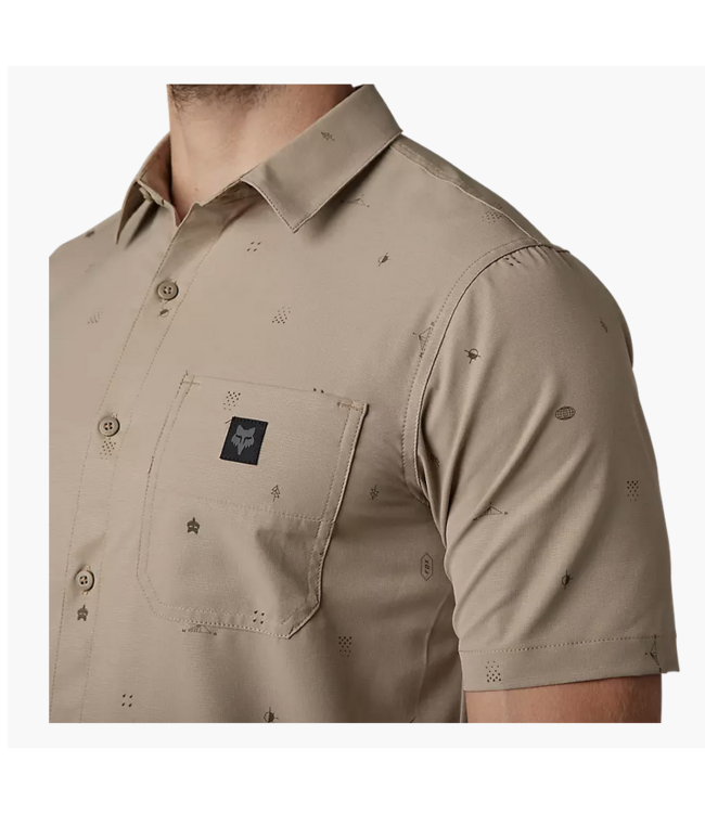 Chemise Fox Ranger Woven Manches Courtes Mocha