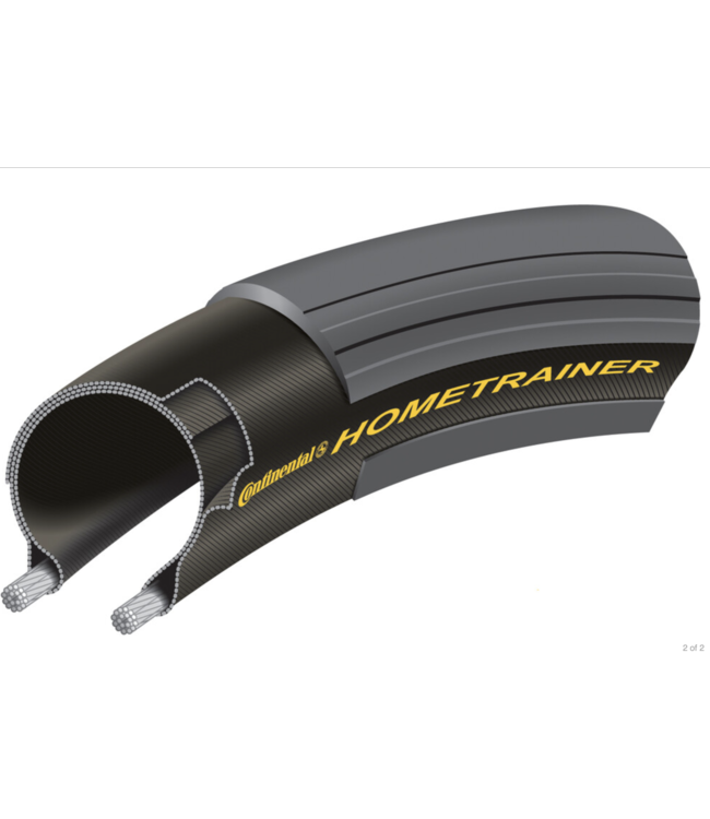 Pneu Continental pour rouleau d'entrainement 700 X 23 Pliable Noir