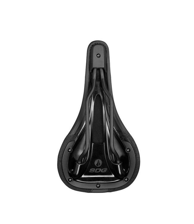 Selle SDG Components Bel-Air V3 Trad Steel 260 x 140mm, Unisexe, Noir