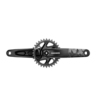 Sram Pédalier SRAM, NX Eagle DUB Vitesses: 12, Axe: 28.99mm, BCD: Direct Mount, 32, DUB, 175mm, Noir, Boost