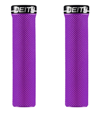 Deity Poignées Deity SlimFit 132mm Mauve