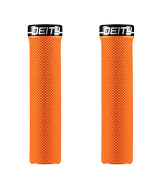 Deity Poignées Deity SlimFit 132mm Orange