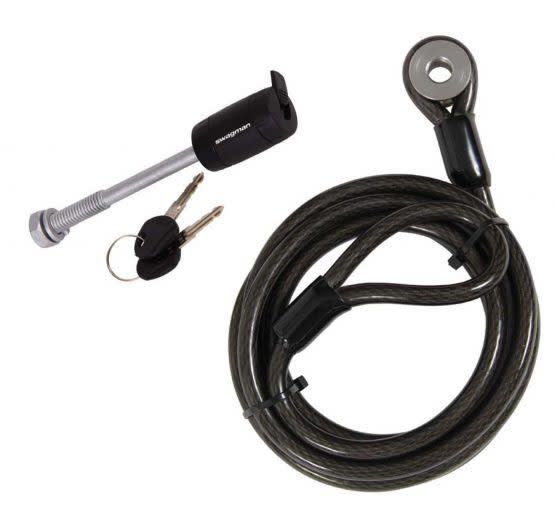 Locking Hitch Pin & Cable SWAGMAN 5/8 Vélo StJoseph