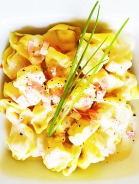 Tortellini 5 fromages & sauce alfredo au crabe (175g)