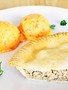 Meat pie & three vegetable mash (325g)