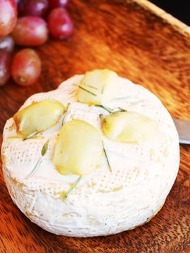 Brie à l'ail et au romarin - LIQUIDATION
