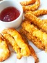 Crevettes tempura