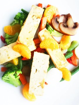 Tofu mandarine, gingembre & légumes asiatiques Ultra FIT